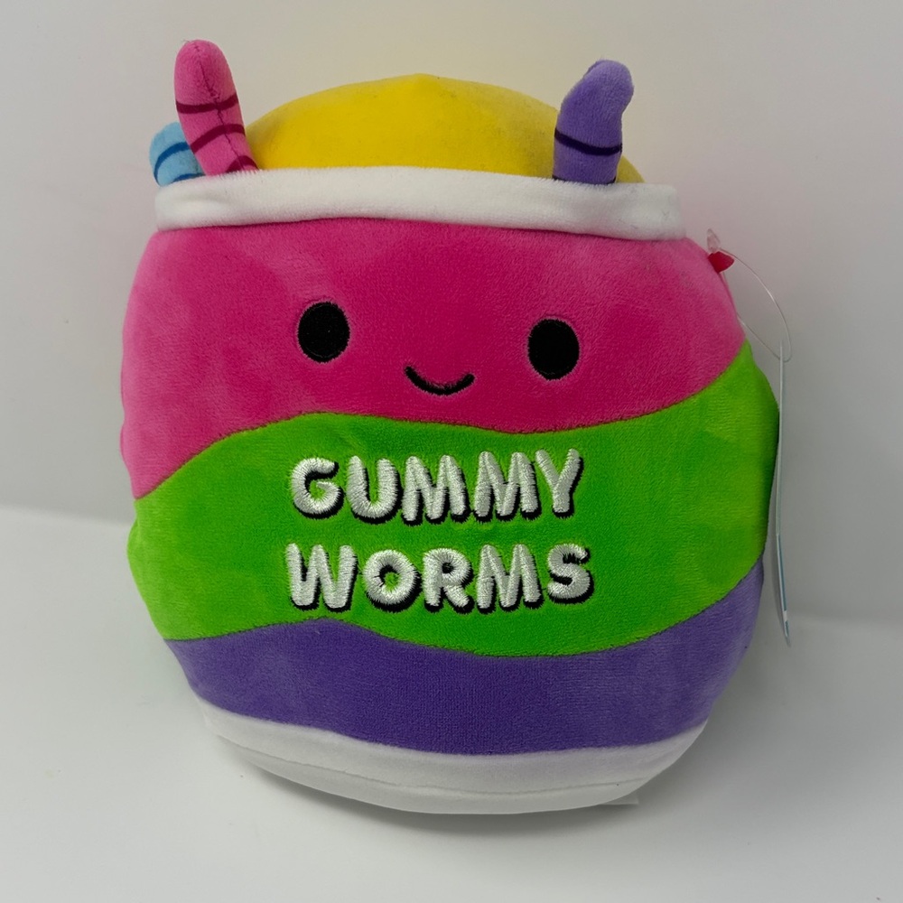 Silver the Gummy Worms, 7” Original Squishmallows